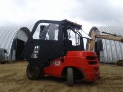 Металлическая кабина на погрузчик EP-Cayman 3-3,5т (Т8)