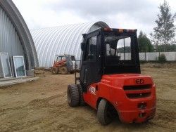 Металлическая кабина на погрузчик EP-Cayman 3-3,5т (Т8)