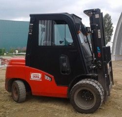 Металлическая кабина на погрузчик EP-Cayman 3-3,5т (Т8)