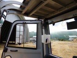 Металлическая кабина на Волжский электропогрузчик 1,5-1,8т