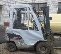Пластиковая кабина на NISSAN