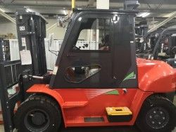 Металлическая кабина на погрузчик HELI, CHL, BULL 6-10т (серия Green)