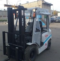 Пластиковая кабина на TCM серии INOMA