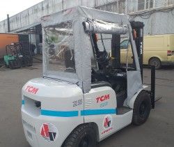 Пластиковая кабина на TCM серии INOMA