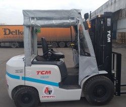 Пластиковая кабина на TCM серии INOMA