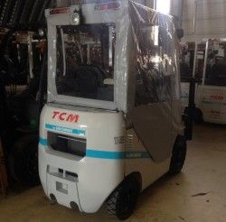 Пластиковая кабина на TCM серии INOMA