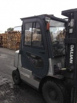 Металлическая кабина на погрузчик Dalian 2-2,5т