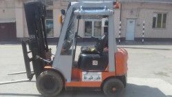 Пластиковая кабина на погрузчик Dalian 1,5т