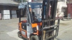 Пластиковая кабина на погрузчик Dalian 1,5т