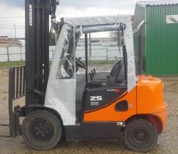 Пластиковая кабина на погрузчик DoosanDaewoo 25-35 (5 серия)