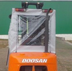 Пластиковая кабина на погрузчик DoosanDaewoo 25-35 (5 серия)