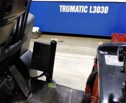 Металлическая кабина на погрузчик TCM FB30-8 (резаный каркас)