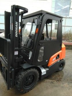 Металлическая кабина на погрузчик Doosan 3т NX Plus