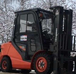 Металлическая кабина на погрузчик Lonking LG30DT