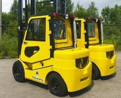 Металлическая кабина на Волжский погрузчик 1,5-3т