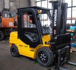 Металлическая кабина на погрузчик Hyundai 20-35 серия 7SA