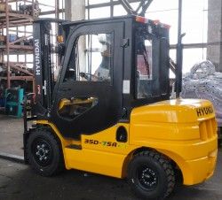 Металлическая кабина на погрузчик Hyundai 20-35 серия 7SA