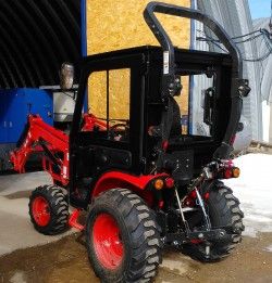 Металлическая кабина на трактор Shibaura SB25H