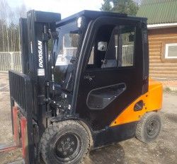 Металлическая кабина на погрузчик Doosan 2,5-3,5т 7 серия