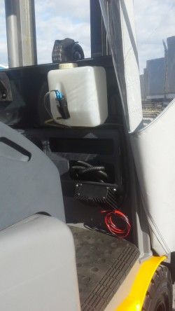 Пластиковая кабина на погрузчик Jungheinrich EFG115