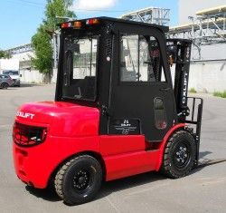 Металлическая кабина на погрузчик Oxlift 3т