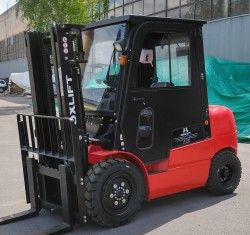 Металлическая кабина на погрузчик Oxlift 3т