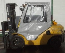 Пластиковые кабины на погрузчики KOMATSU