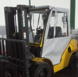 Пластиковые кабины на погрузчики KOMATSU