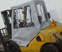 Пластиковые кабины на погрузчики KOMATSU