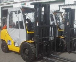 Пластиковые кабины на погрузчики KOMATSU