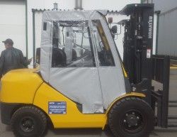 Пластиковые кабины на погрузчики KOMATSU