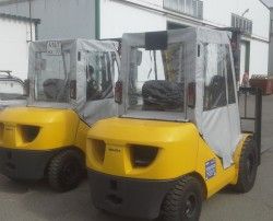 Пластиковые кабины на погрузчики KOMATSU