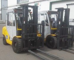 Пластиковые кабины на погрузчики KOMATSU