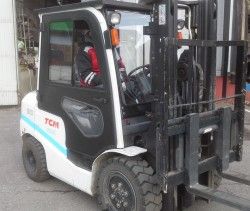 Металлическая кабина на погрузчик TCM 1,5-3т серия Inoma