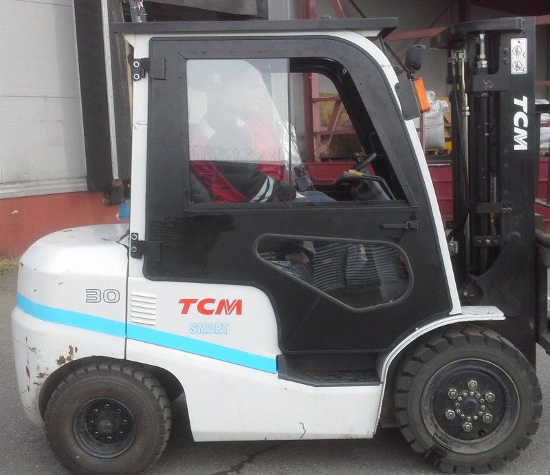 Металлическая кабина на погрузчик TCM 1,5-3т серия Inoma