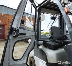 Металлическая кабина на погрузчик Nissan 1,5-3,5т