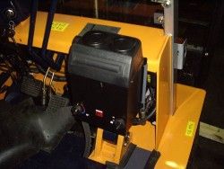 Металлическая кабина на Волжский погрузчик