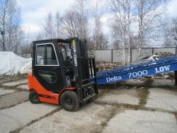 Металлическая кабина на погрузчик Chery 1,5т