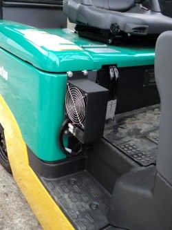 Отопитель французского производства для электропогрузчика