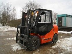 Металлическая кабина на погрузчик CHERY 5т