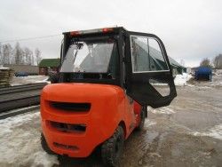 Металлическая кабина на погрузчик CHERY 5т