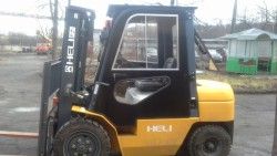Металлическая кабина на погрузчик HELI 3-3,5т (K-серия)