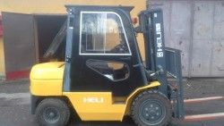 Металлическая кабина на погрузчик HELI 3-3,5т (K-серия)