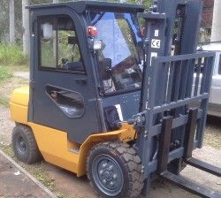 Металлическая кабина на погрузчик HELI 3-3,5т (K-серия)