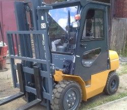 Металлическая кабина на погрузчик HELI 3-3,5т (K-серия)