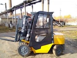 Металлическая кабина на погрузчик HELI, CHL 3-3,5т (K-серия)