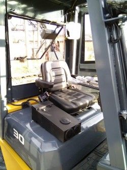 Металлическая кабина на погрузчик HELI, CHL 3-3,5т (K-серия)