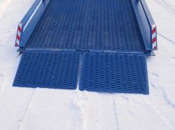 Мобильная эстакада DELTA 7000 Optima с горизонтальной площадкой 2м и фронтальной выгрузкой