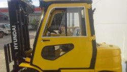 Металлическая кабина на погрузчик Hyundai 2-3,5т