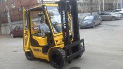 Металлическая кабина на погрузчик Hyundai 2-3,5т